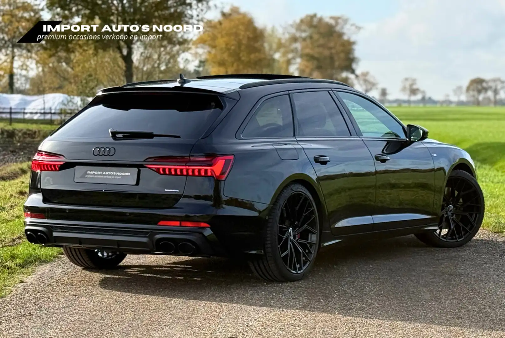 Audi A6 Avant 55 TFSI e quattro Competition Pano Memory Tr Zwart - 2