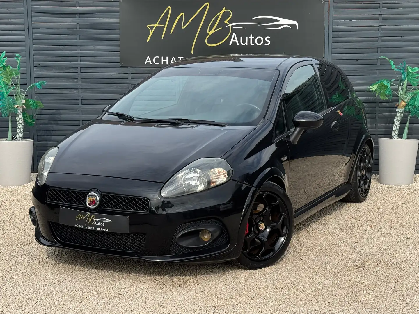 Abarth Grande Punto Schwarz - 1