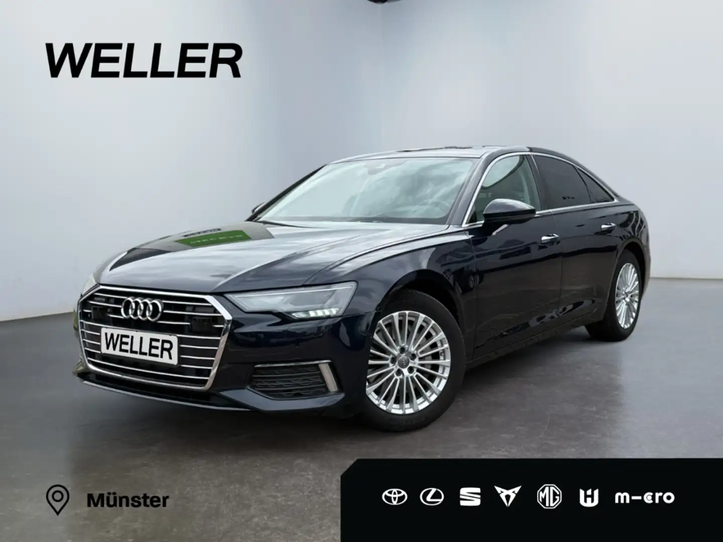 Audi A6 50 TDI qu tiptronic *LED*ACC*Pano*B&O*RCam* Blauw - 1
