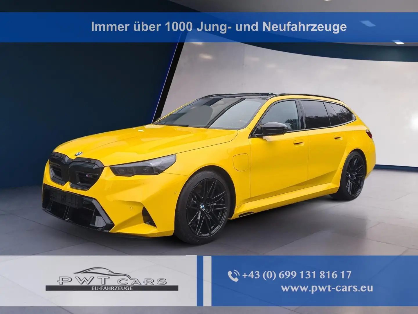 BMW M5 Basis Touring Comfort+DrivAssistPlus+FFC+Pano 5... Gelb - 1
