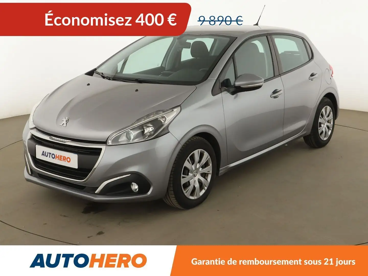 Peugeot 208 1.5 Blue-HDi Active Business Gris - 1