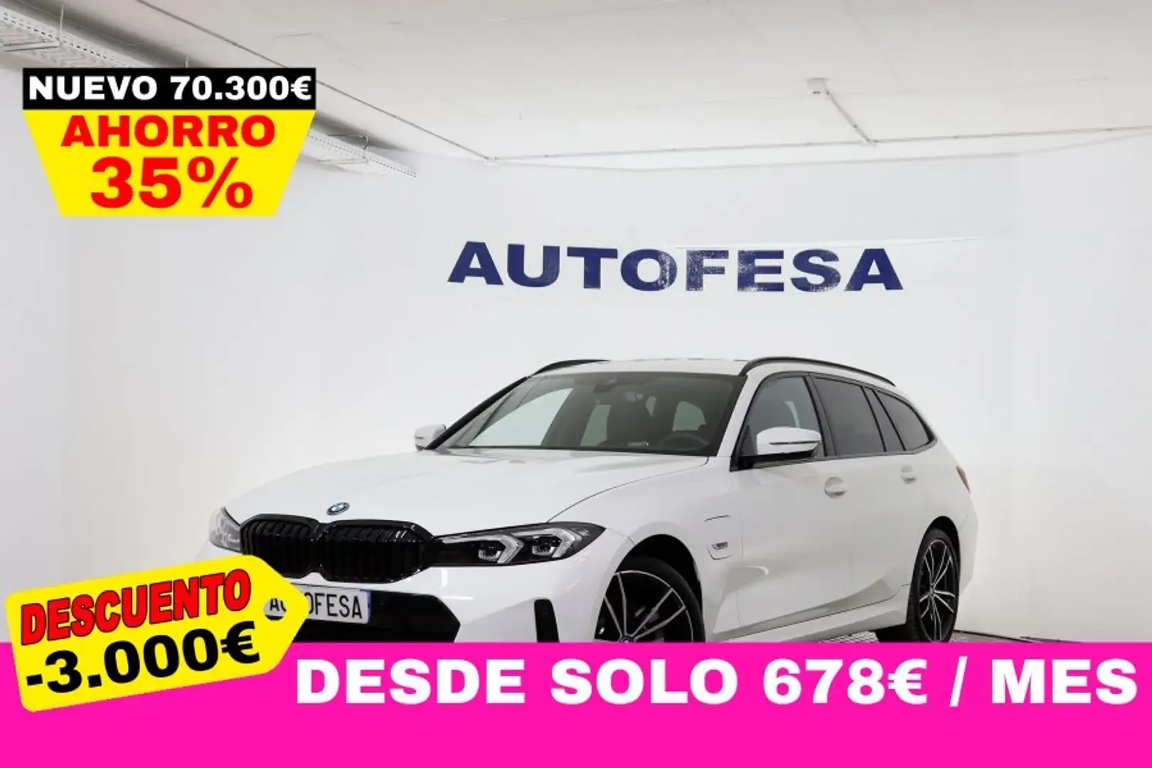 BMW Active Hybrid 3 e Touring M-Sport Auto Hibrido Enchufable 204cv 5P Weiß - 1