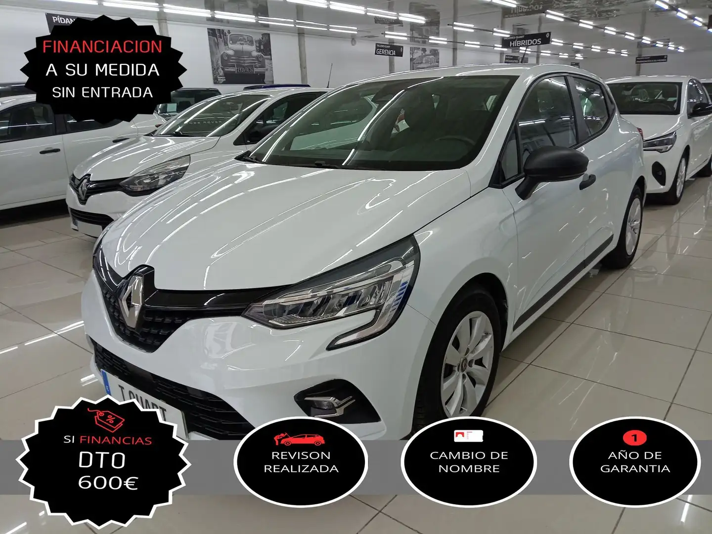 Renault Clio 1.0 TCe 100cv GLP Business Blanco - 1