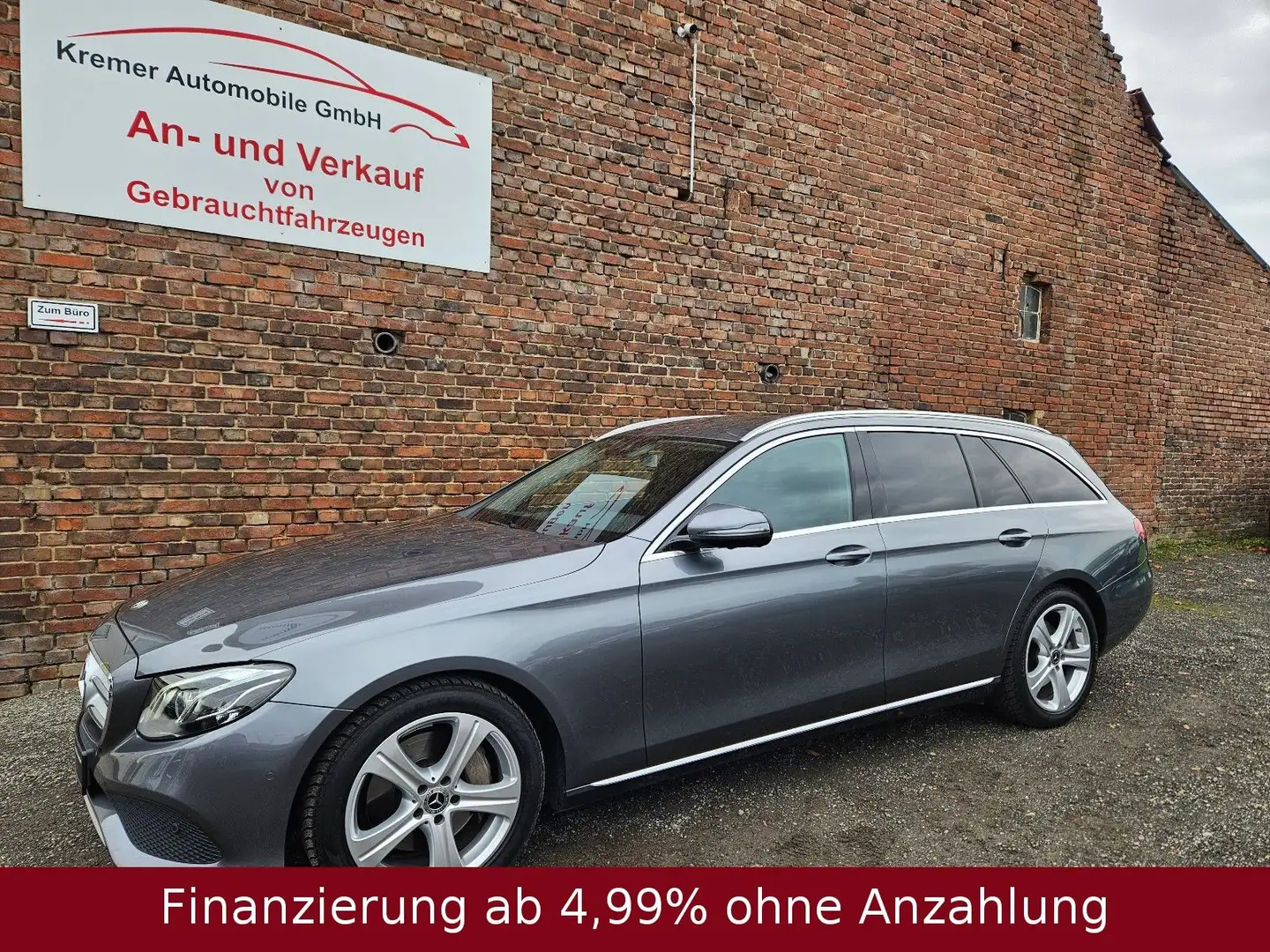 Mercedes-Benz E 350 d Avantgarde | Scheckheftgepflegt Grau - 1