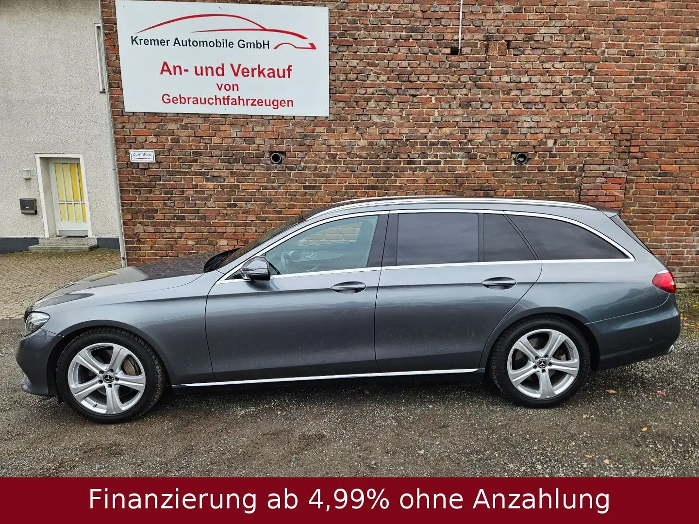 Mercedes-Benz E 350 d Avantgarde | Scheckheftgepflegt Grau - 2