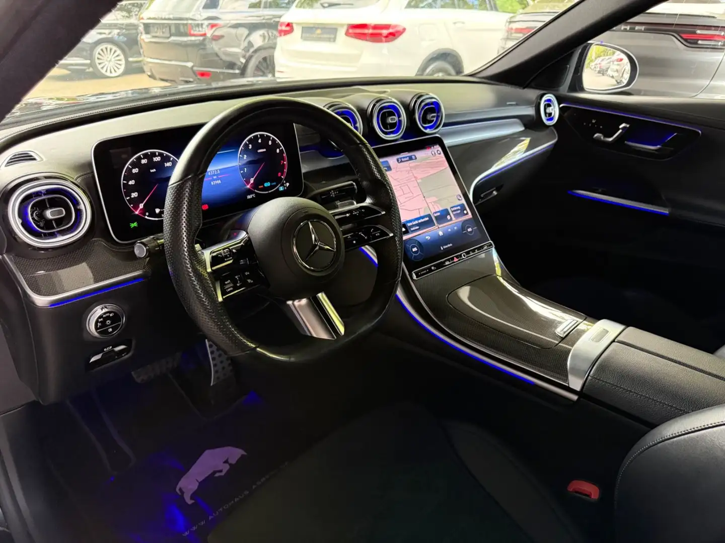 Mercedes-Benz C 300 Lim. AMG LINE/DIGITAL/TOTW./360°/MEMORY Schwarz - 2