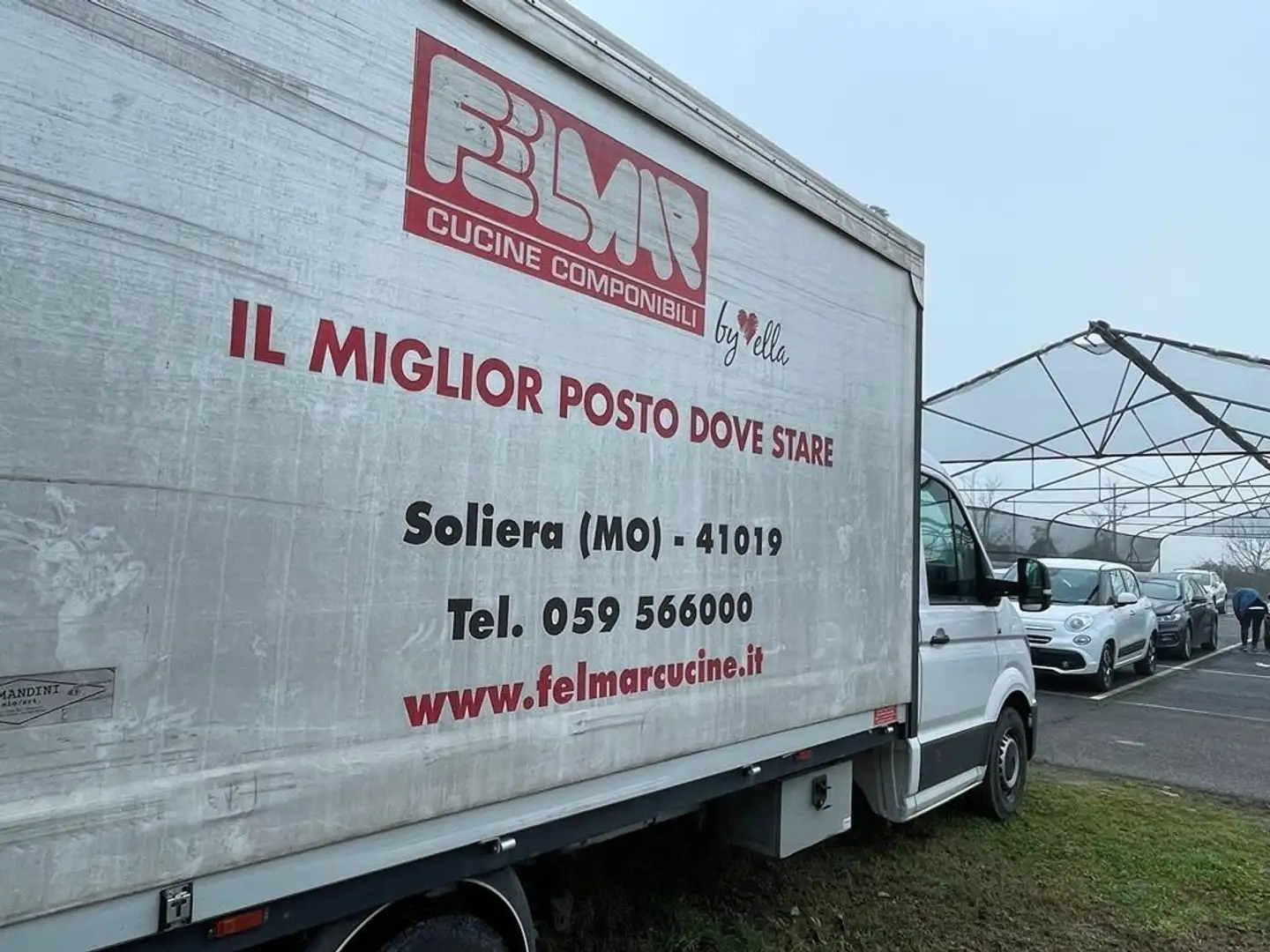 Volkswagen Crafter € 21500 + IVA CRAFTER CABINATO TELONATO 140 CV Bianco - 2