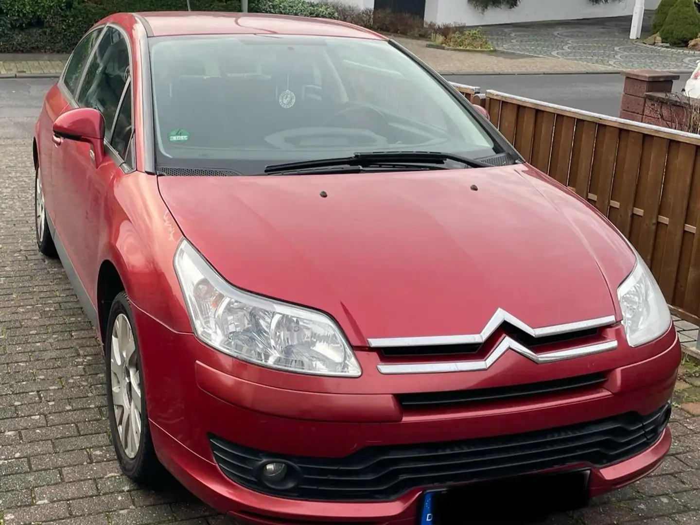 Citroen C4 Coupe 1.6 16V VTR Kırmızı - 1