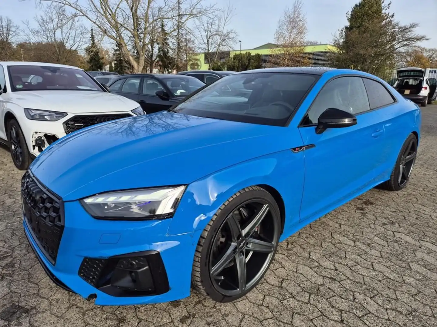 Audi S5 Coupe 3.0 TDI Quattro Tiptronic SD B&O Matrix Blau - 2
