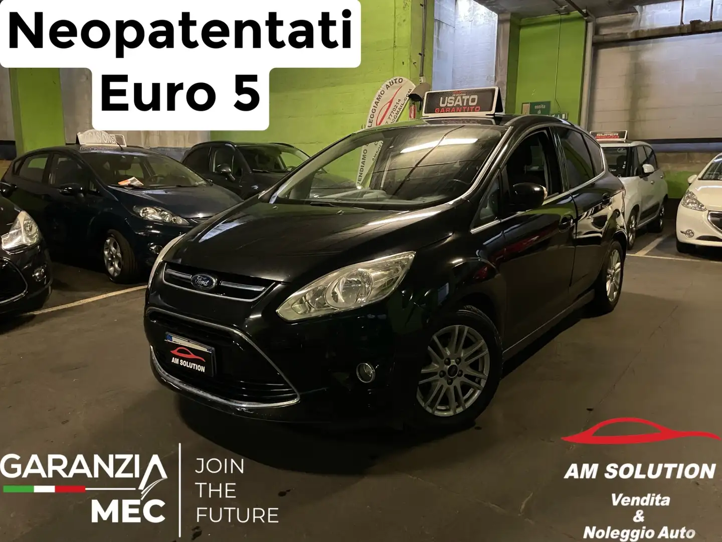 Ford C-Max 1.6 Neopatentati Euro 5 Nero - 1