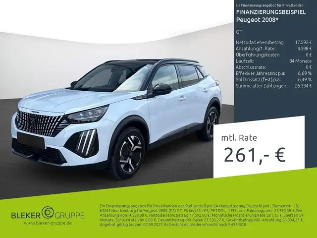 2024 Peugeot 2008 in White for sale