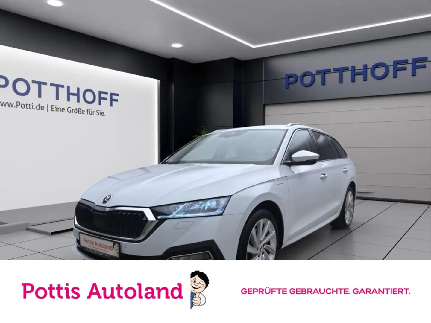 Skoda Octavia Combi iV 1.4 TSI DSG STYLE NAVI PDC LED SITZHZG Weiß - 1