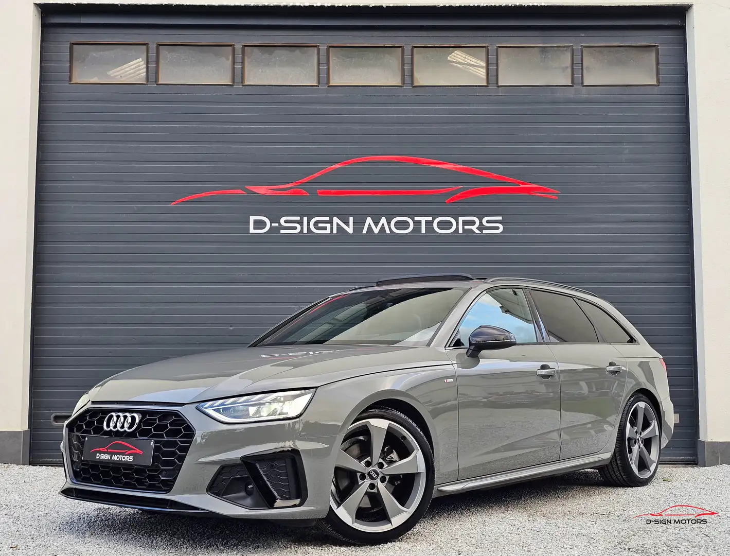 Audi A4 AVANT 35 TFSI S LINE (150ch) S TRONIC 2020 45992km Gris - 1