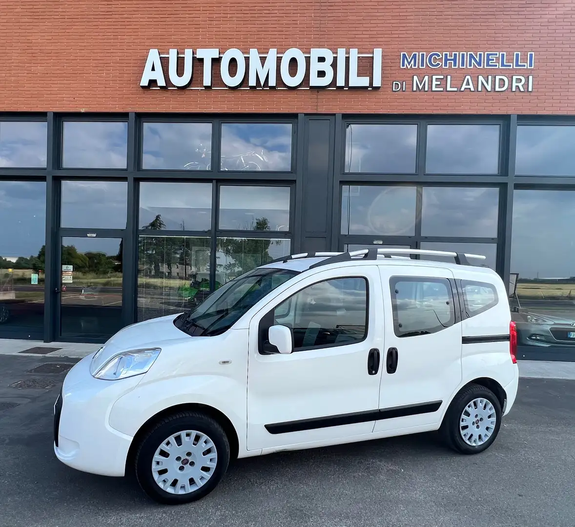 Fiat Qubo Qubo 1.4 8v natural power 70cv Metano Weiß - 1