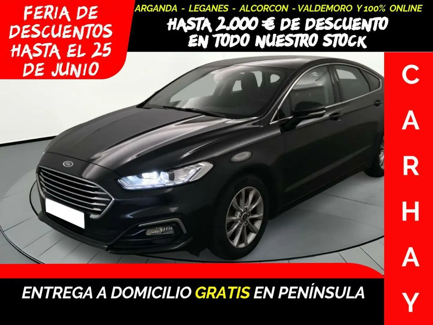Ford Mondeo 2.0TDCI Titanium 150 Noir - 1