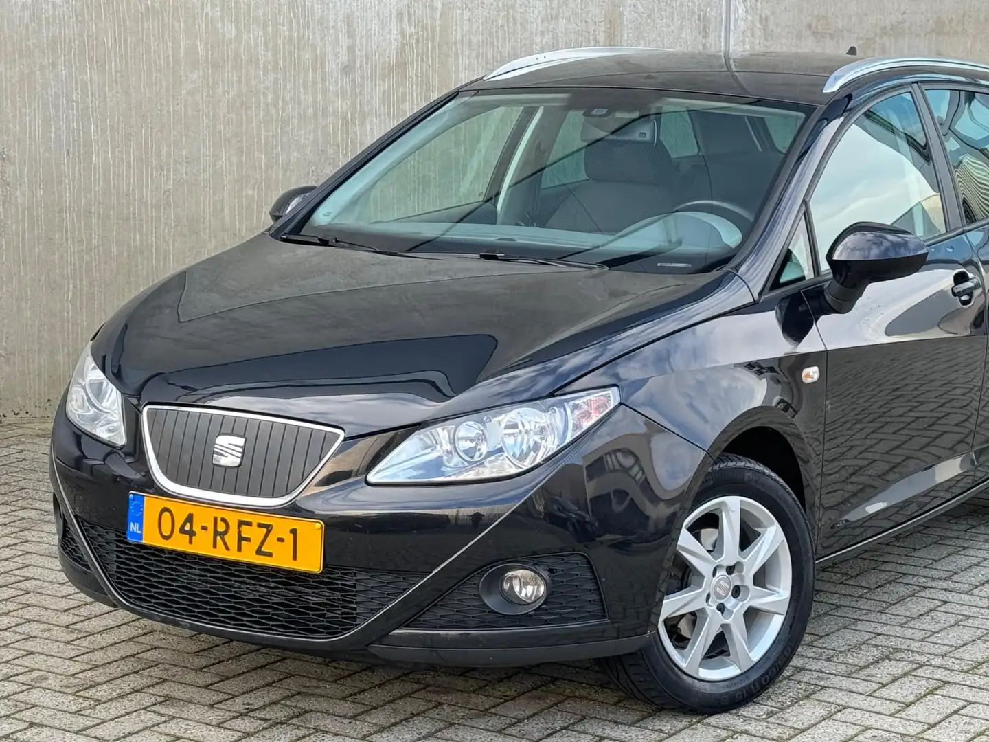 SEAT Ibiza ST 1.2 TDI 55KW 2011 Zwart CLIMA|PDC|TREKHK|NAP Noir - 2
