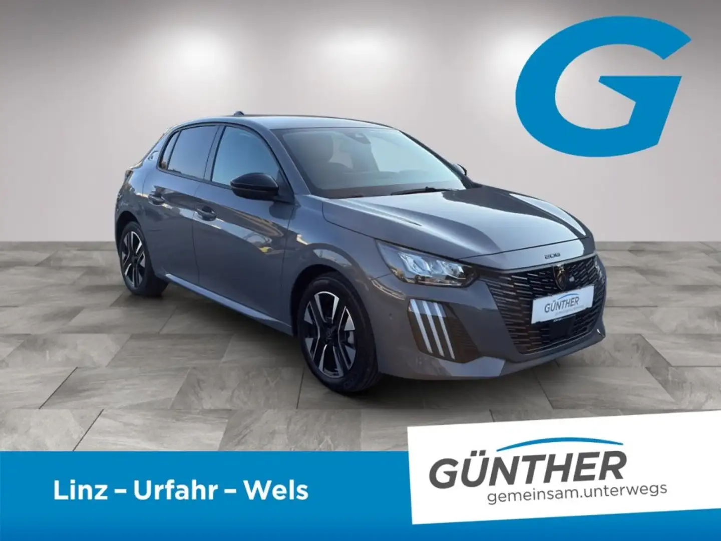 Peugeot 208 Allure 100 Grau - 2