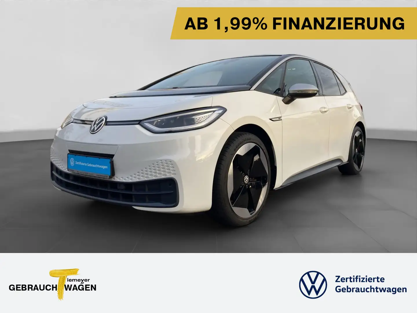 Volkswagen ID.3 PRO PERFORMANCE EDITION LM20 PANO WÄRMEP. H Weiß - 1
