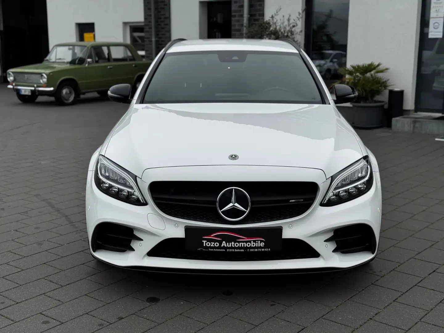 Mercedes-Benz C 43 AMG T AMG 4Matic*KAMERA*STHZ*K-GO*NIGHT*TOP* Weiß - 2