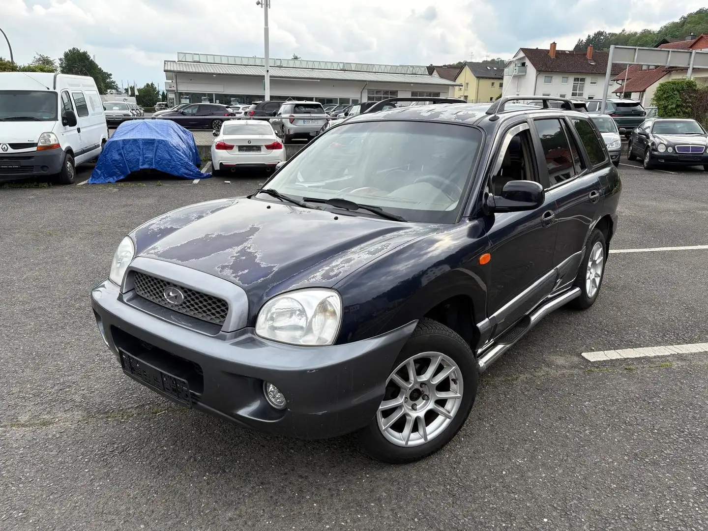 Hyundai SANTA FE 2.4 GLS (2WD) 08/26 AHK/SHZ/Leder Blau - 1