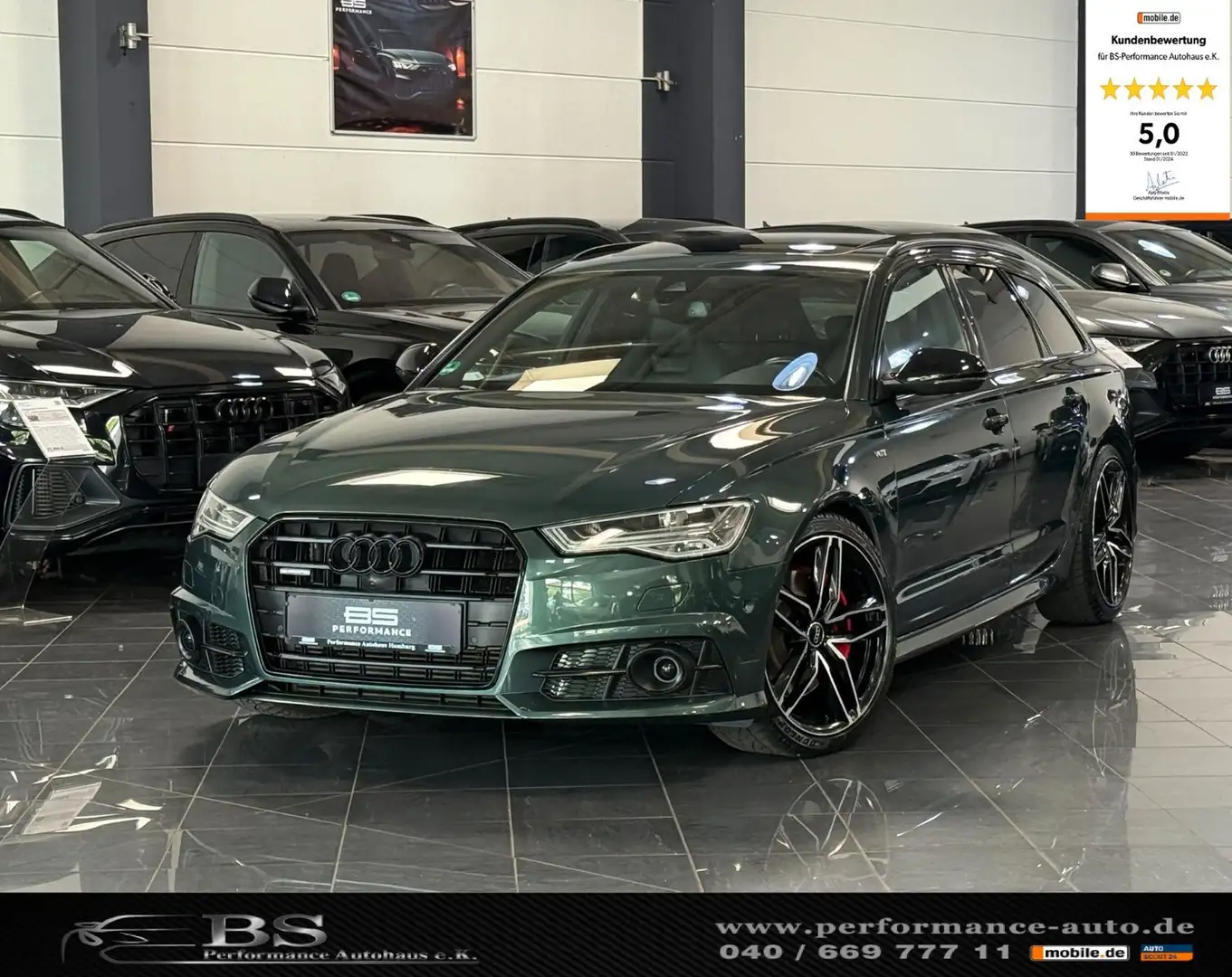 Audi A6 3.0 TDI |COMPETITION|MATRIX|ACC|PANO|RS-SITZE Groen - 1