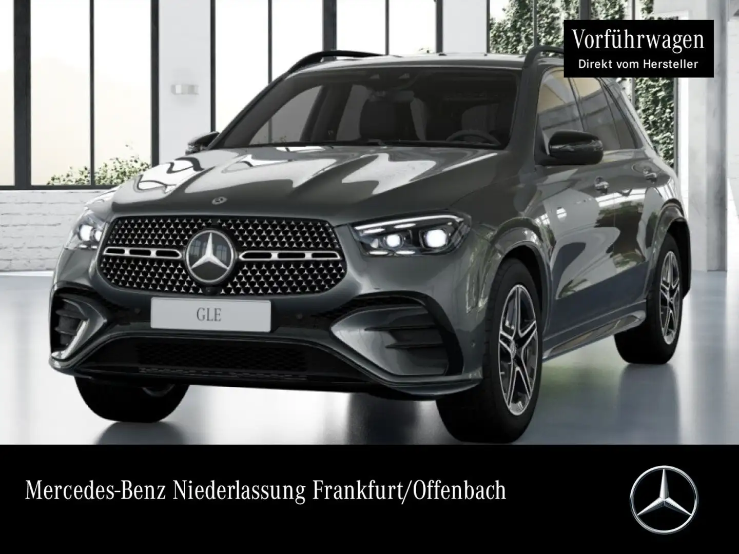 Mercedes-Benz GLE 450 d 4M AMG+NIGHT+360+AHK+MULTIBEAM+20"+SPUR Gris - 1