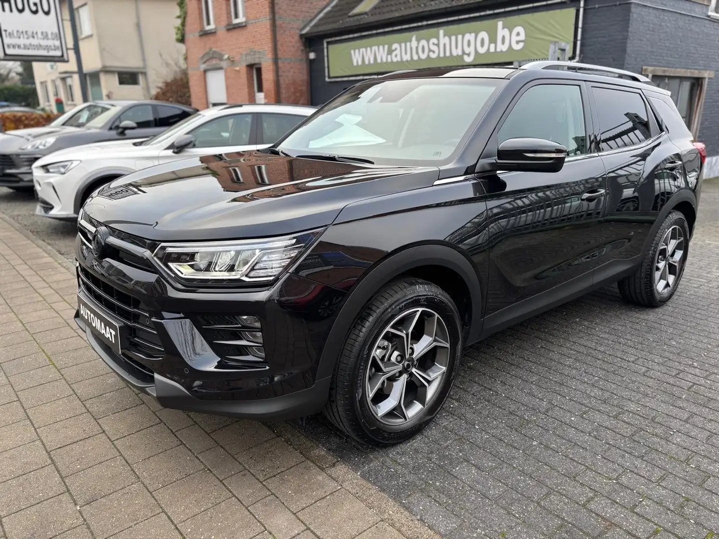 SsangYong Korando Korando 1.5 T-GDi AUTOM. NAVI ALU CAMERA 5300km!!! Zwart - 1