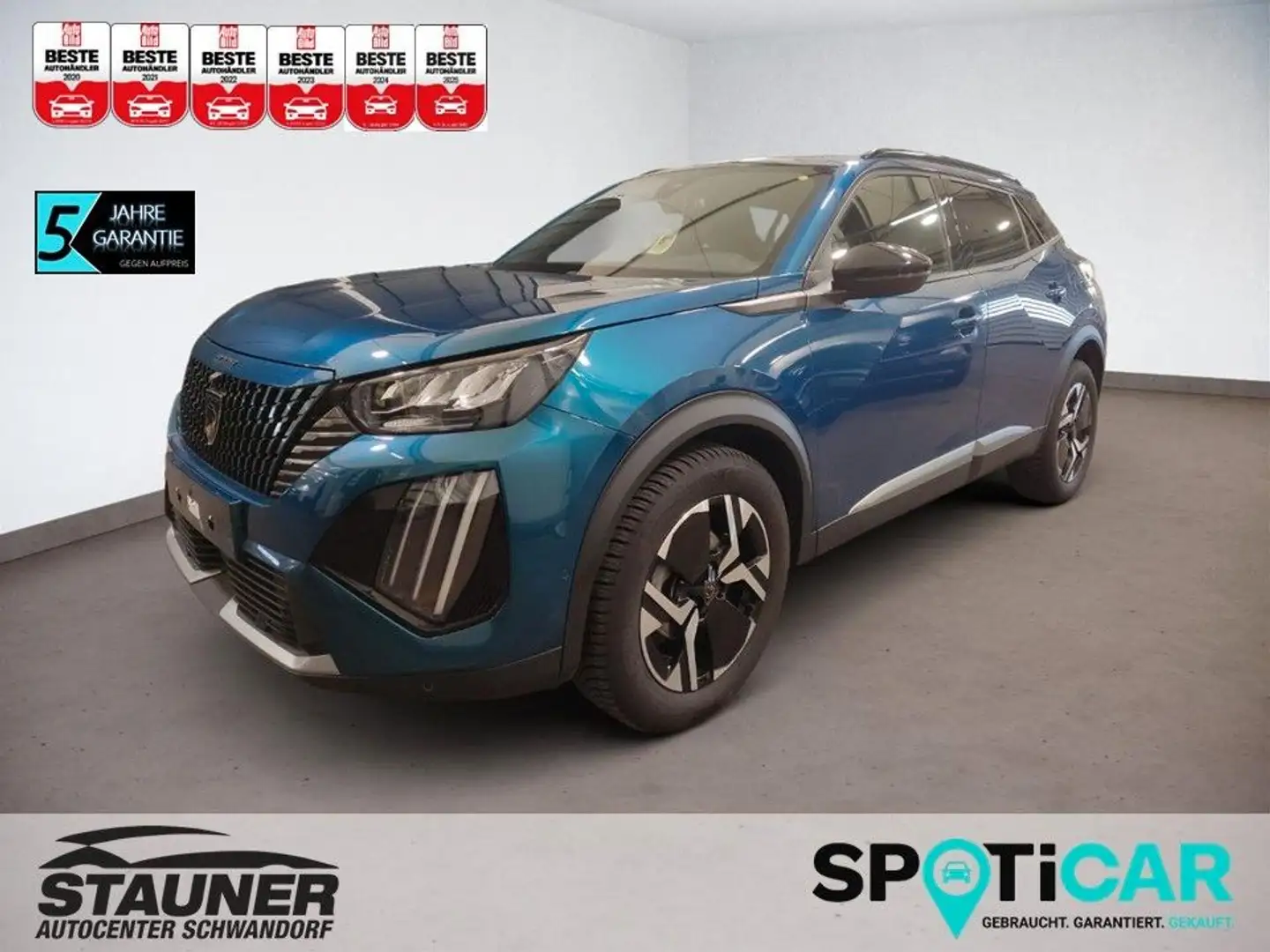 Peugeot 2008 Allure PureTech 6G 100PS *SHZ*KAMERA* Blau - 1