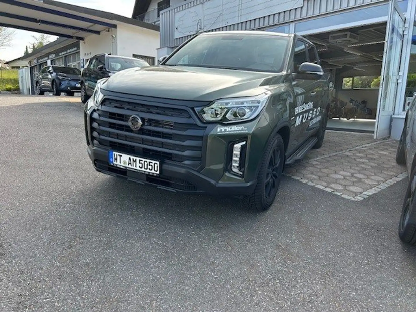 SsangYong Musso 4WD Autm.  Blackline MJ23 Zöld - 1