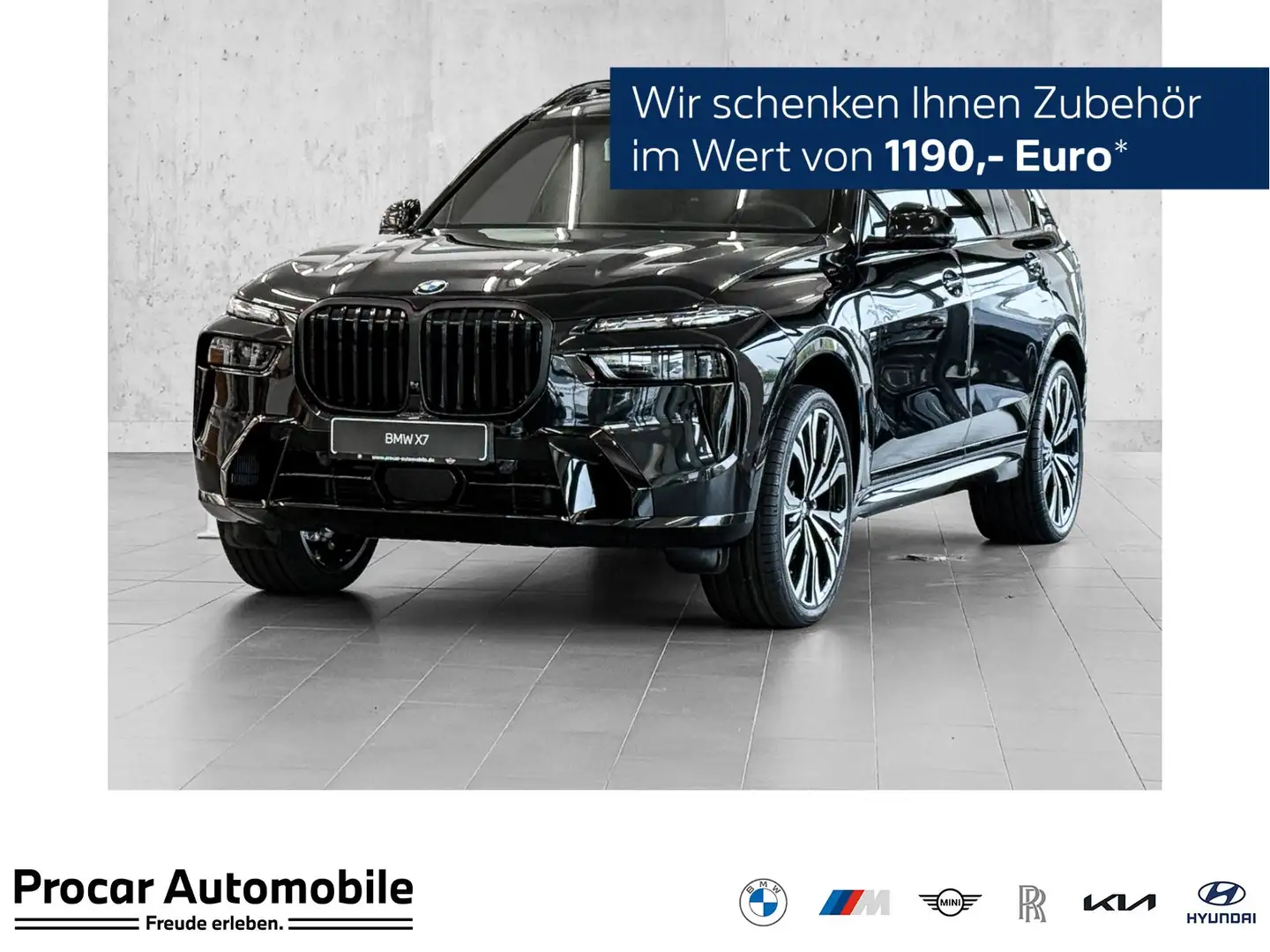 BMW X7 xDrive40d M Sportpaket * Bowers & Wilkins Sound Sy Schwarz - 1