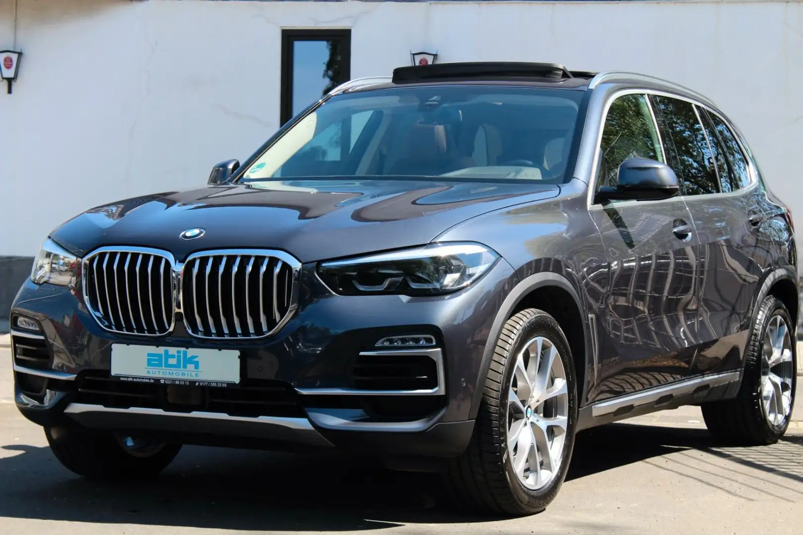 BMW X5 1.Hand! KAM SOFT PANO HUD H&K 20" KEYL X-LINE Grau - 1