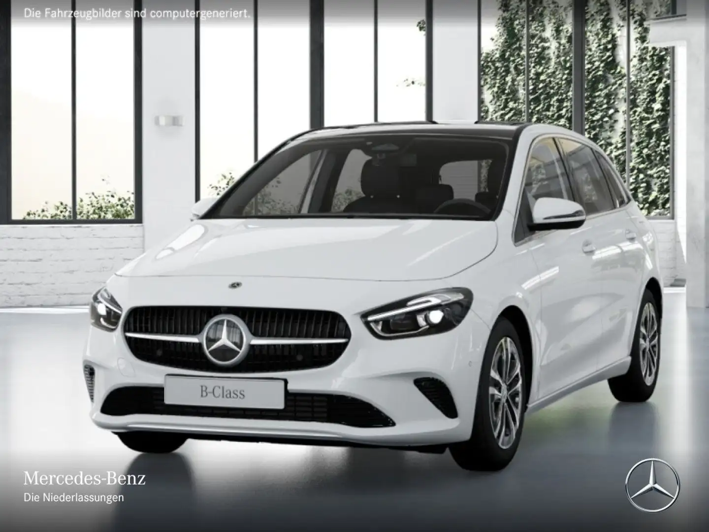 Mercedes-Benz B 200 PROGRESSIVE+PANO+AHK+MULTIBEAM+KAMERA+7G Weiß - 2