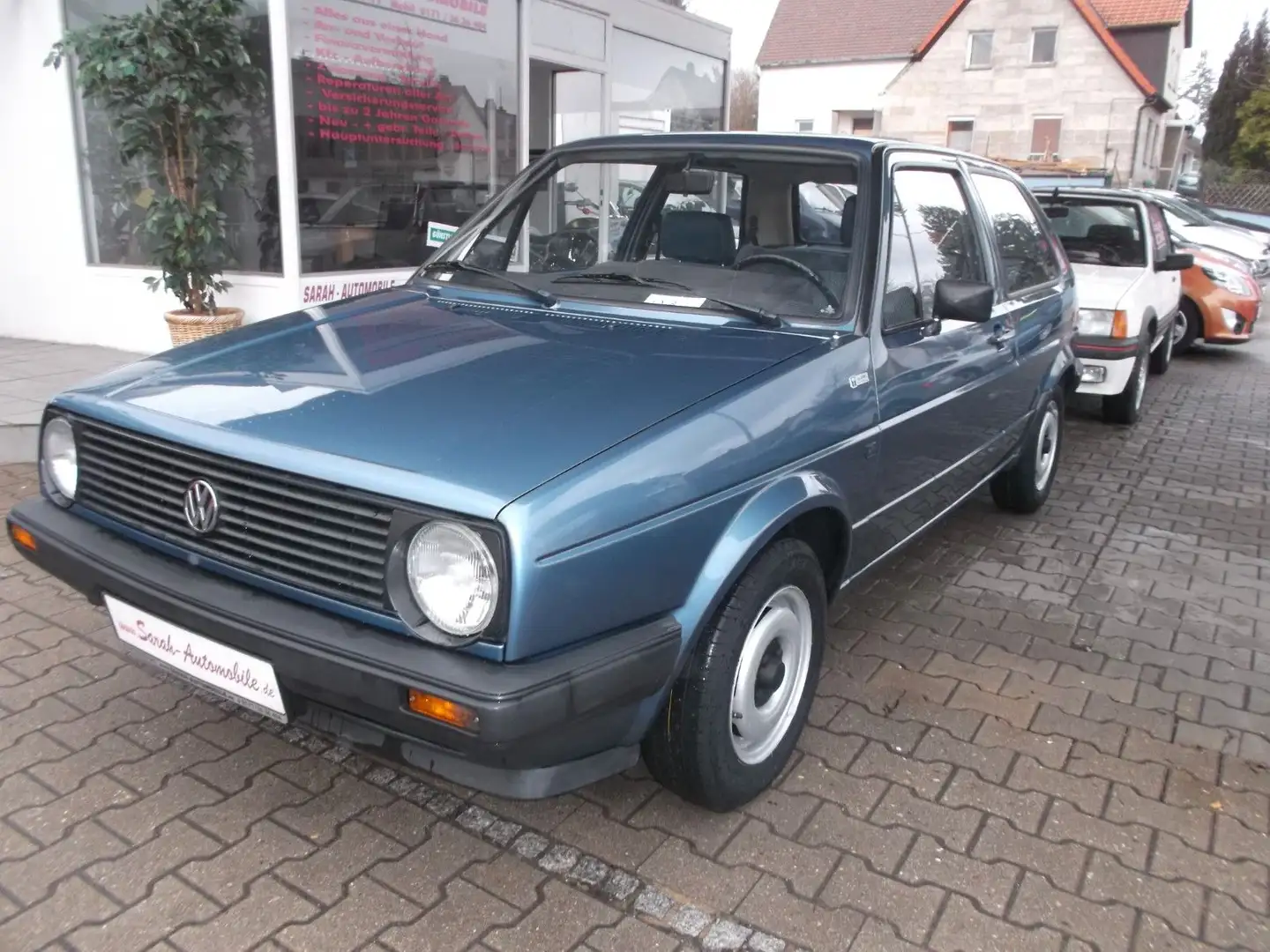 Volkswagen Golf II  Aus 2.HAND 81500 Km. Bleu - 1
