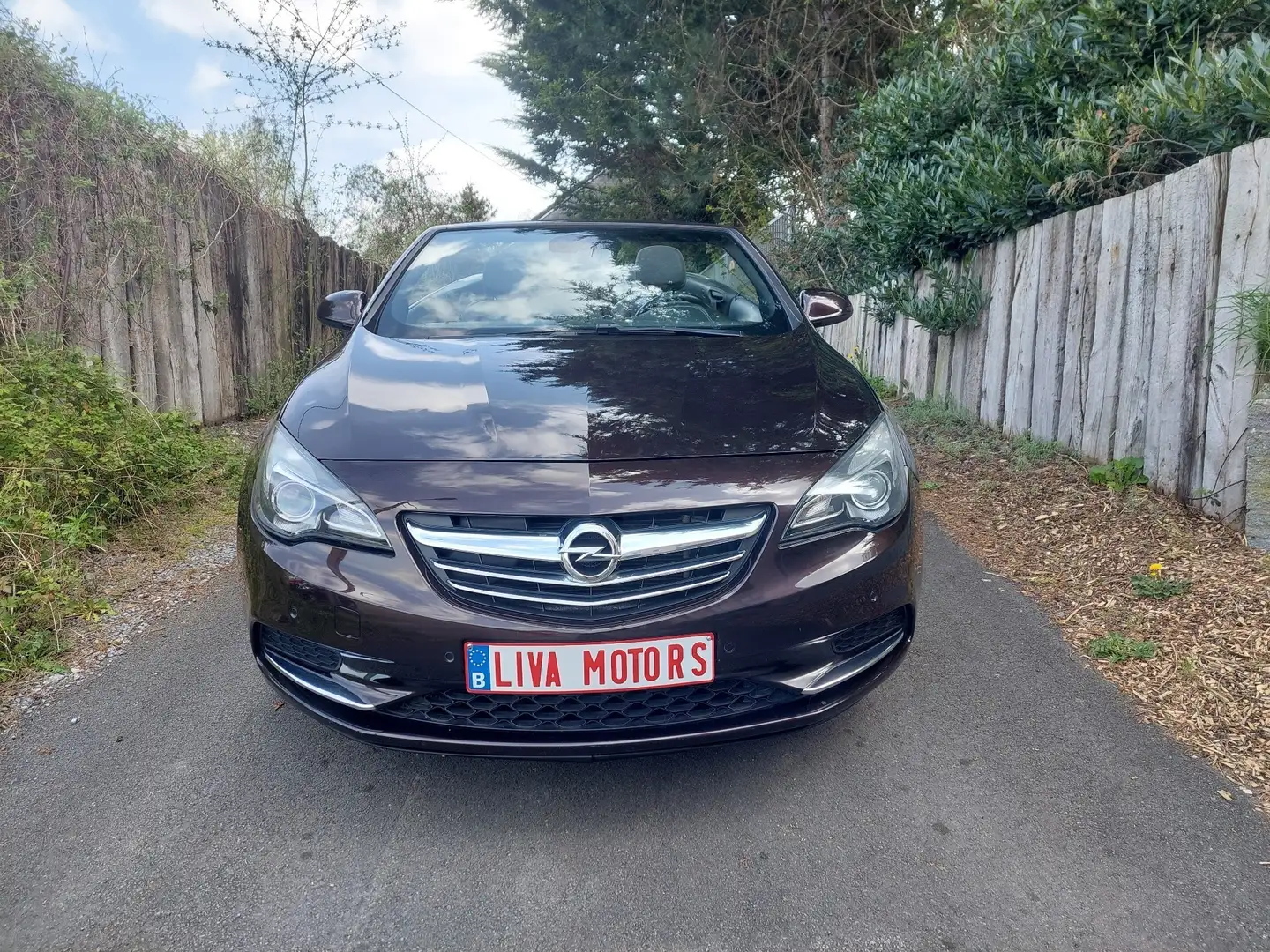 Opel Cascada 1.4 Turbo Cosmo * Euro6 * Garantie 12 Mois * Marrón - 2