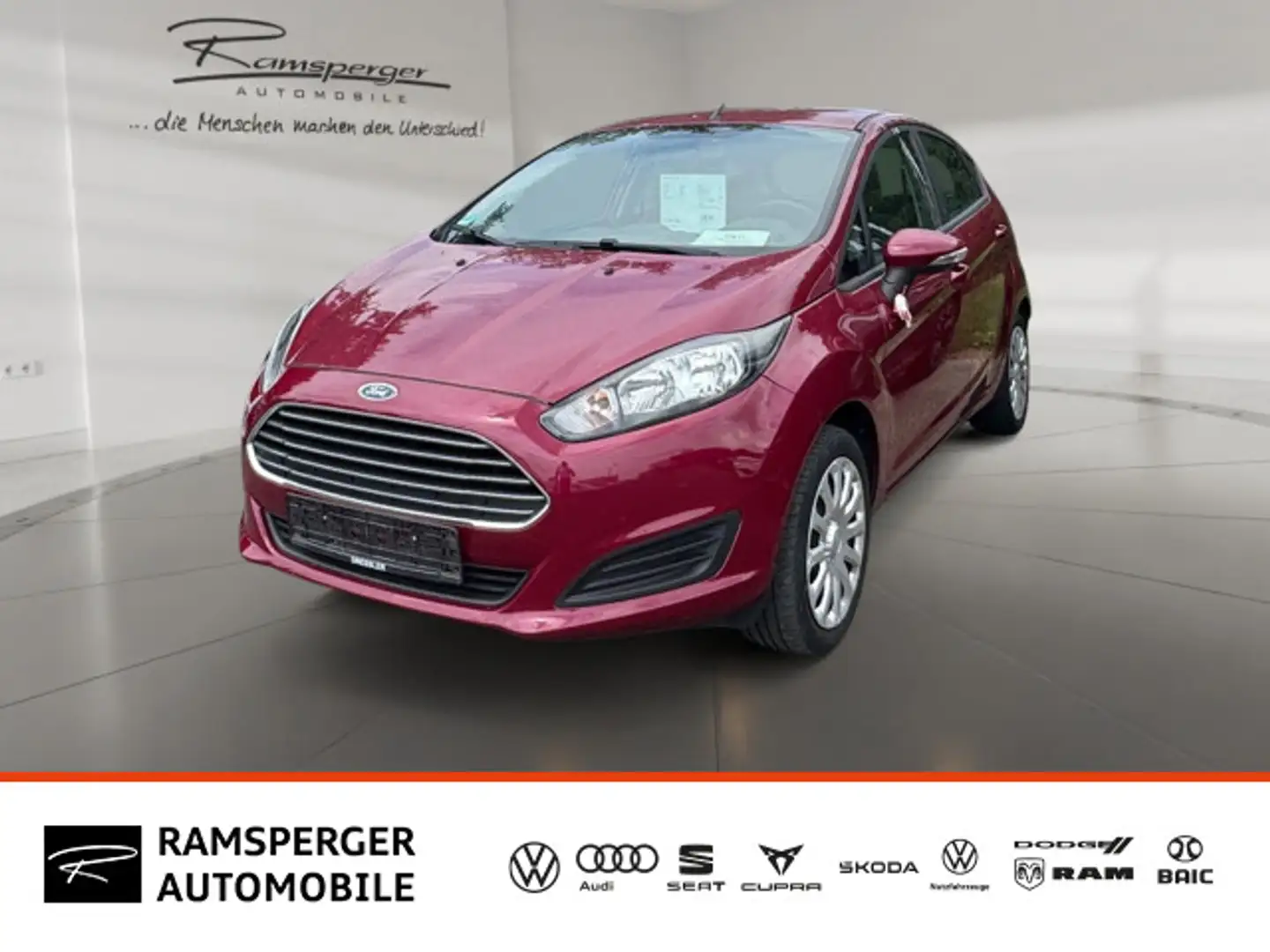 Ford Fiesta 1.2 Trend Klima/Sitzheizung/uvm. Rot - 1