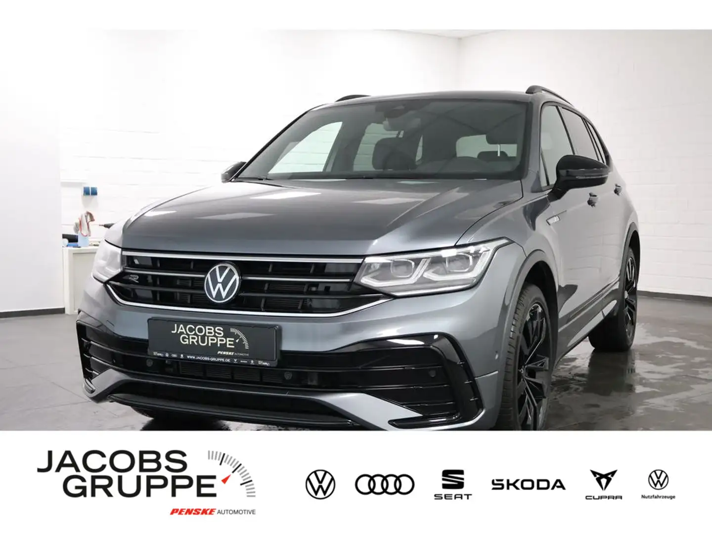 Volkswagen Tiguan Allspace 2.0 TDI 4M R-Line "Black Style" Grau - 2