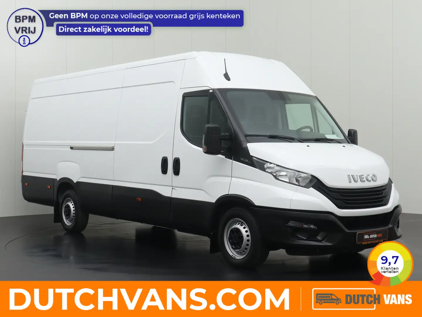 Iveco Daily 35S16 L3H2 Maxi | Airco | 3-Persoons | Betimmering Blanc - 1
