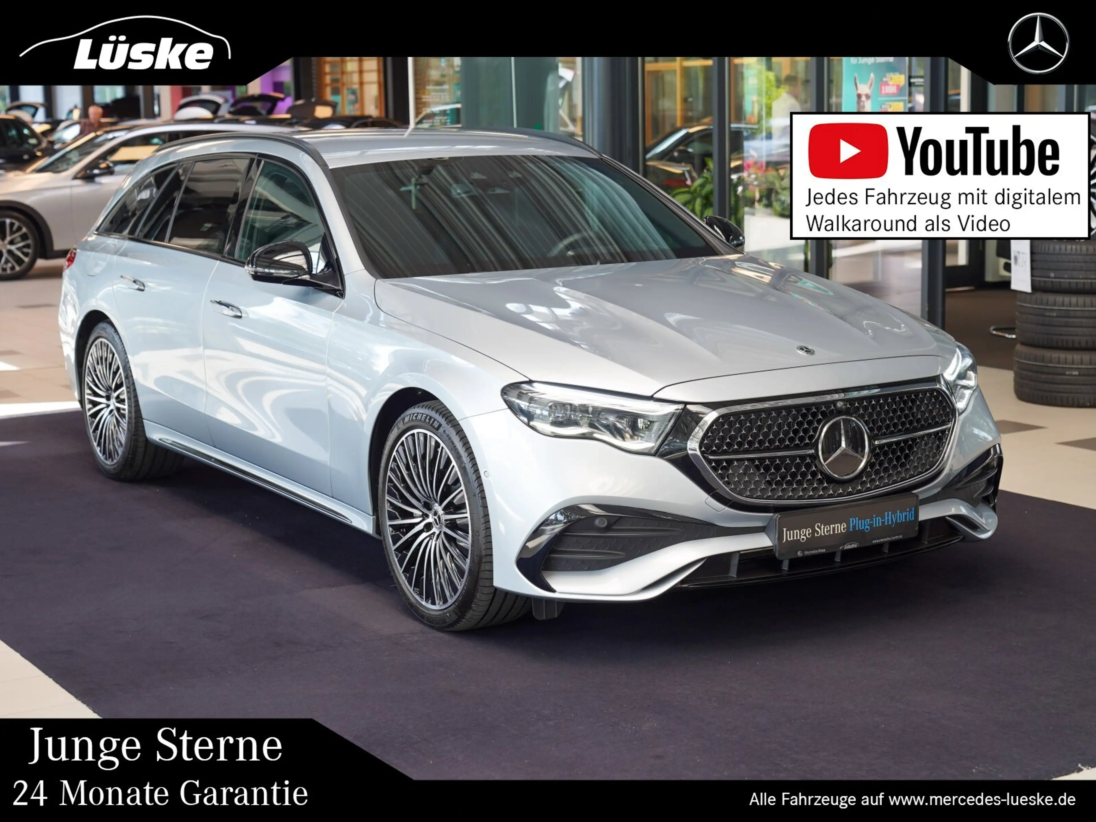 Mercedes-Benz E 300 E 300 e T AMG Line Night AIRMATIC HUD Burmester