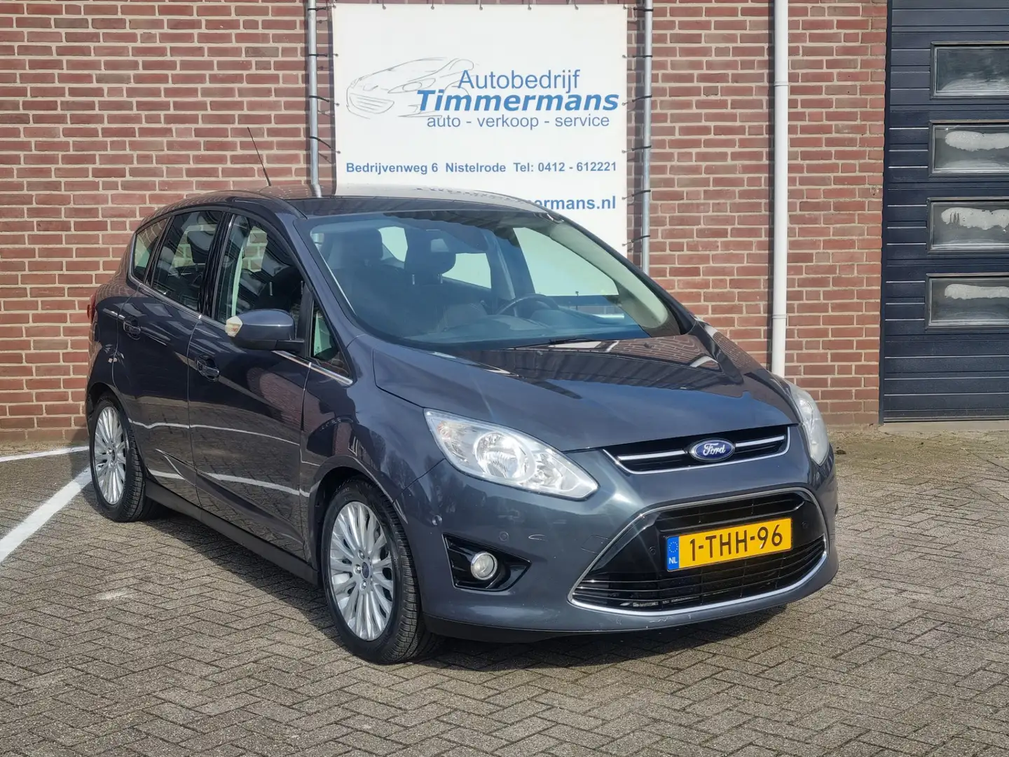 Ford C-Max 1.0 Lease Titanium Trekhaak Szary - 2