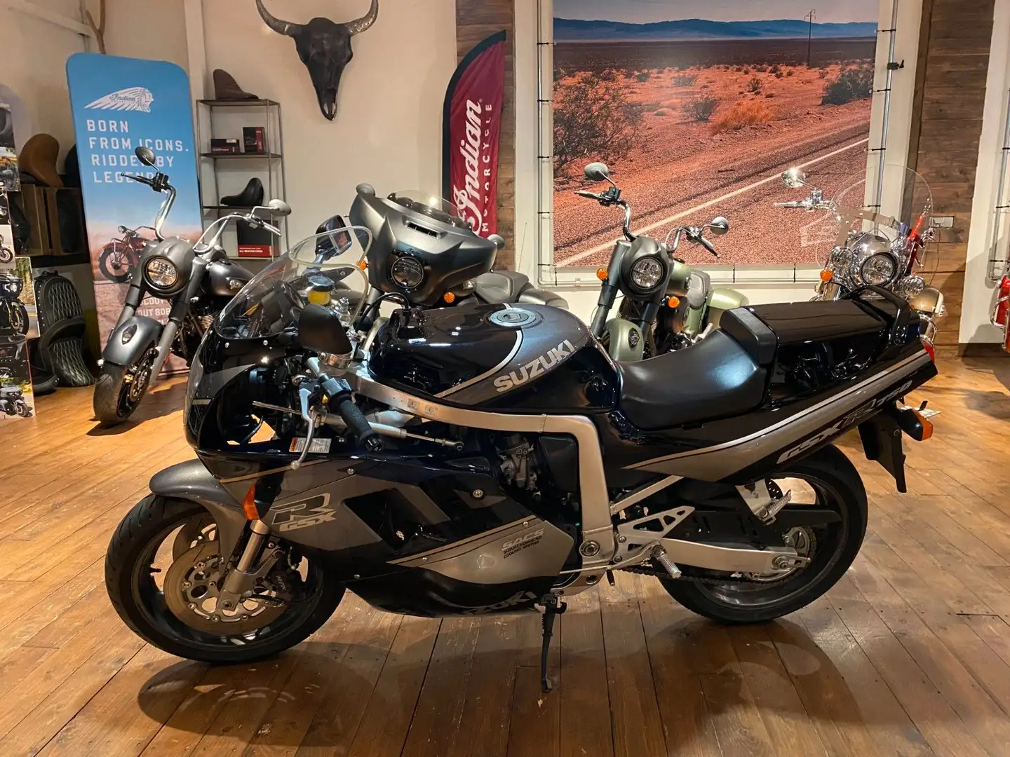 Suzuki GSX-R 750 1. Hand"  100 Jahre  (250/4,99 %) Negru - 1