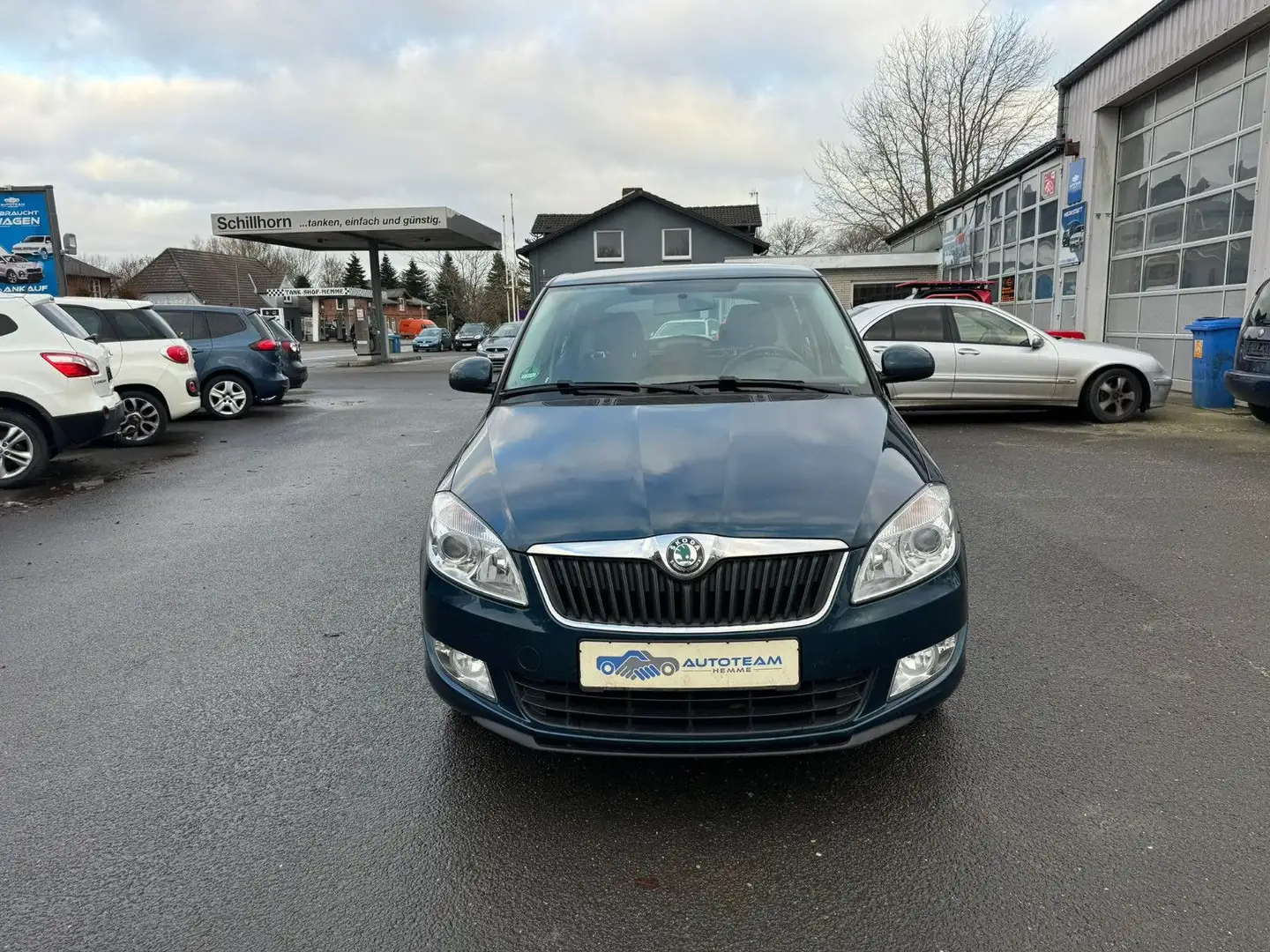 Skoda Fabia Elegance TÜV/KLIMA/TEMPOMAT/SCHECKHEFT/BC Blau - 2