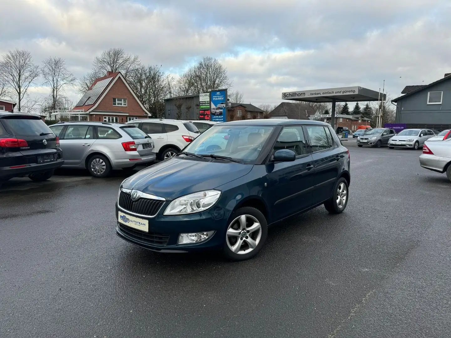 Skoda Fabia Elegance TÜV/KLIMA/TEMPOMAT/SCHECKHEFT/BC Blau - 1