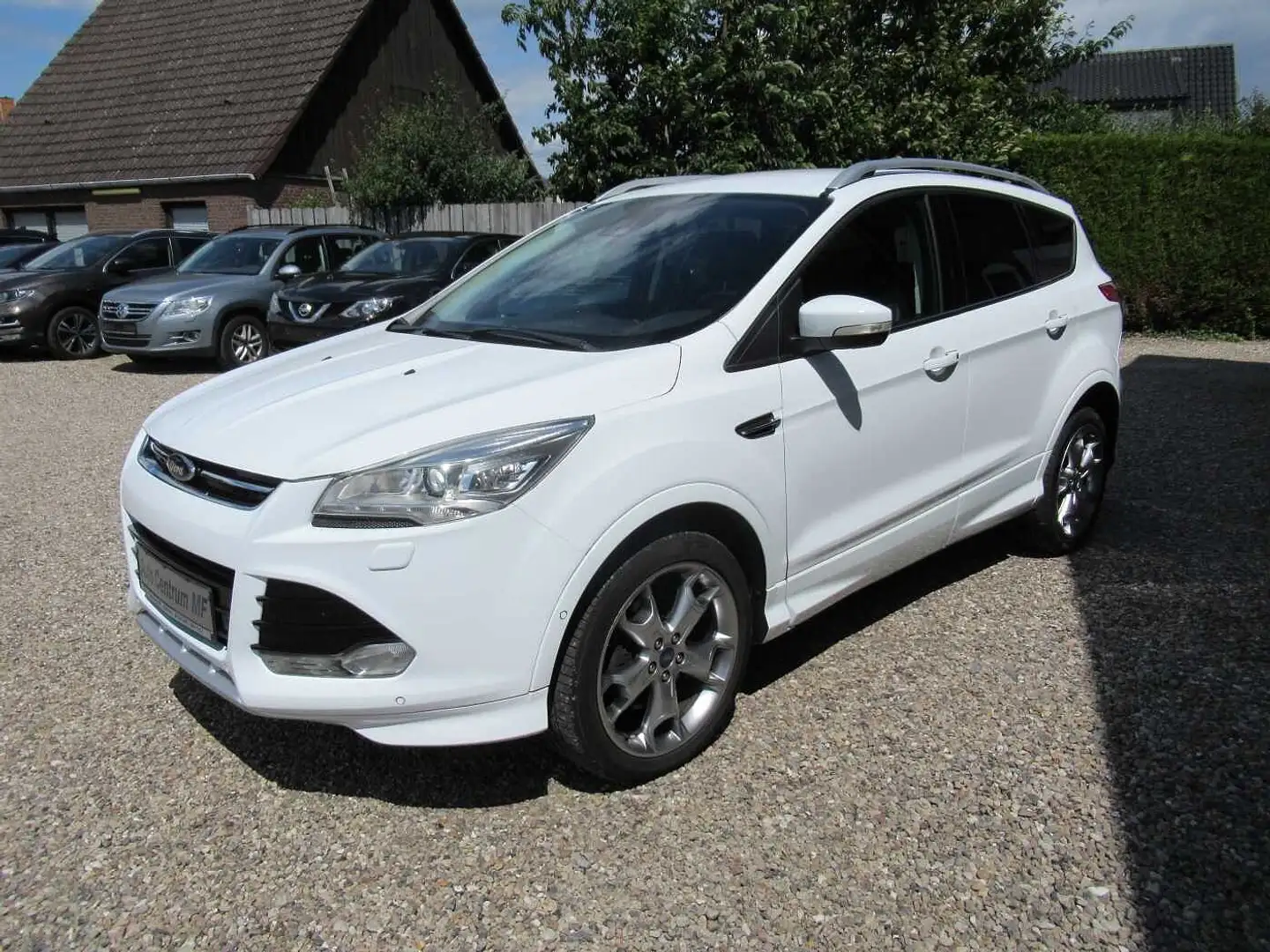 Ford Kuga 2.0 TDCi 4x4 Individual Blanc - 1