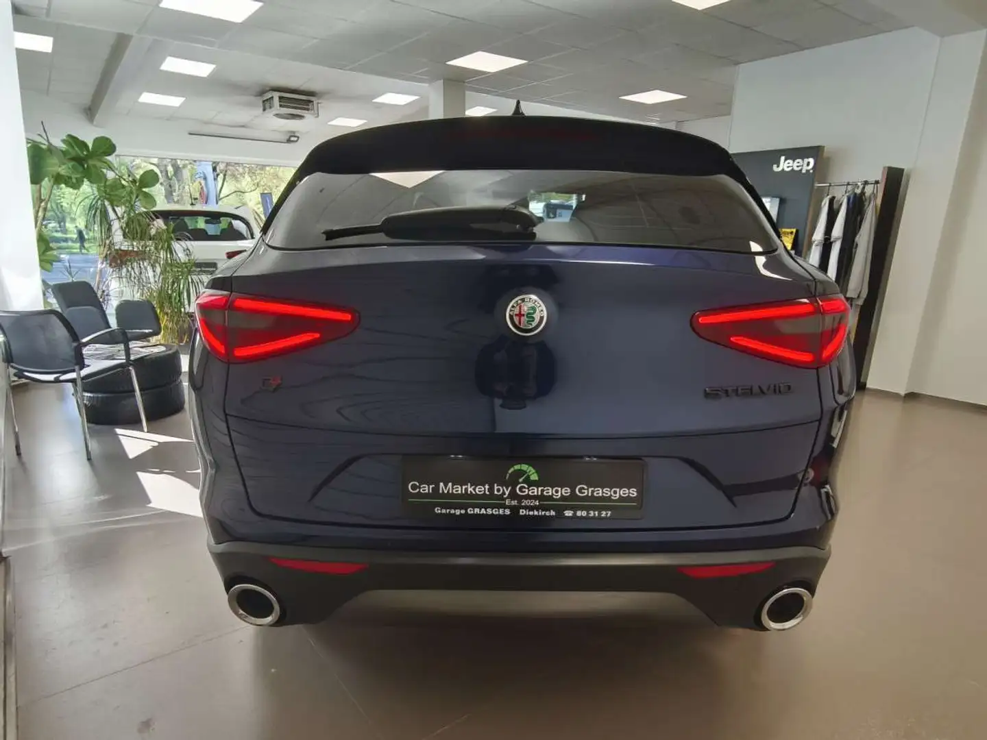 Alfa Romeo Stelvio Super Q4 2.2 Blauw - 2
