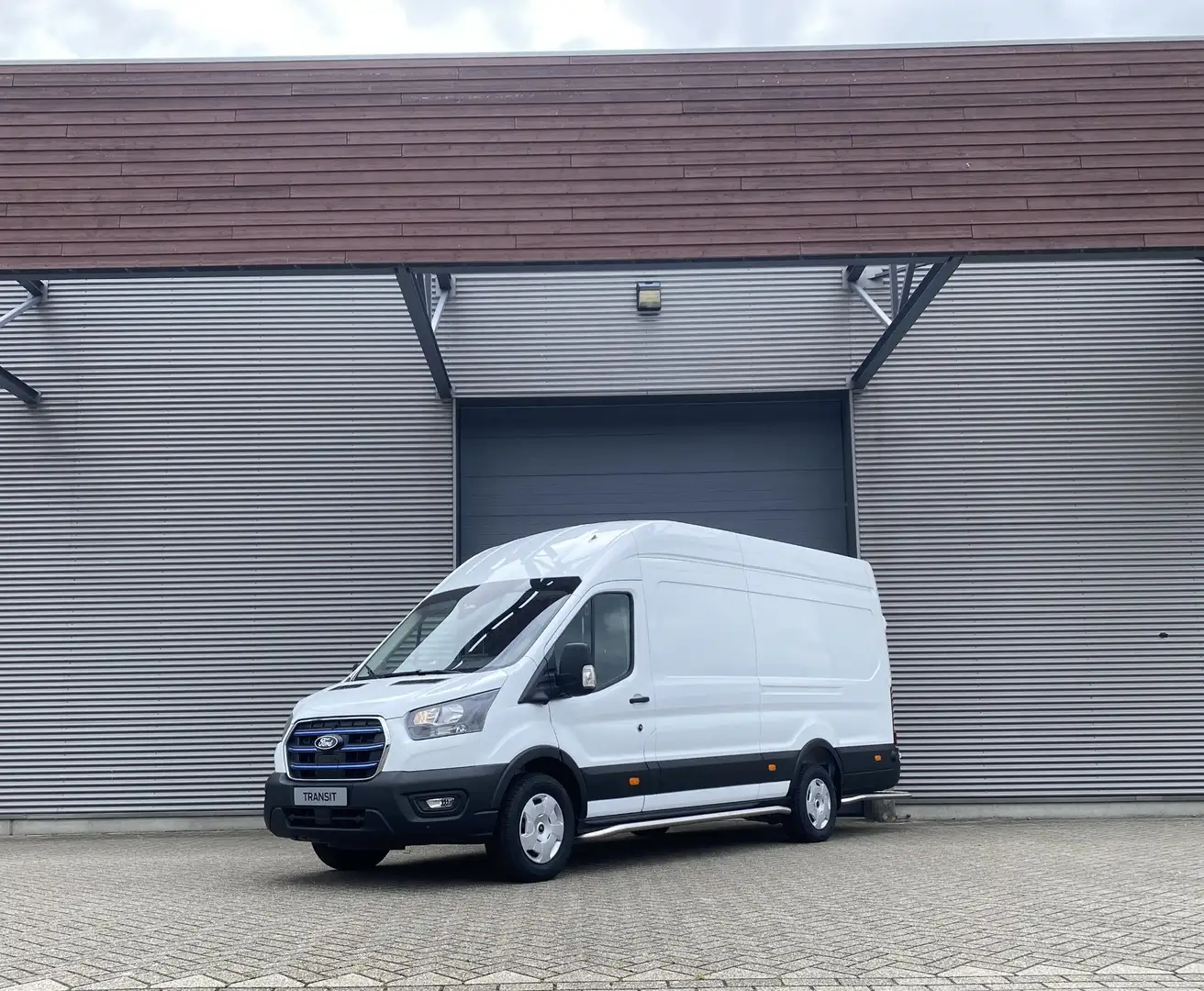 Ford E-Transit 350 L4H3 Trend 184pk RWD Direct leverbaar | Subco Білий - 2