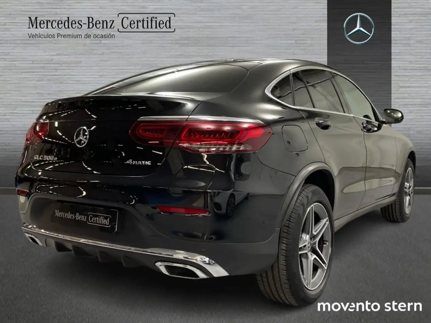 Mercedes-Benz GLC 300 Coupé 300e 4Matic Negro - 2