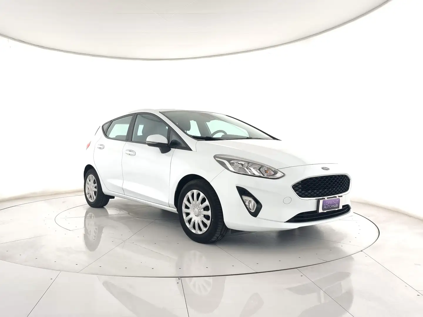 Ford Fiesta 5p 1.5 ecoblue Business 85cv APP CONNECT+NEOPATENT Blanc - 1