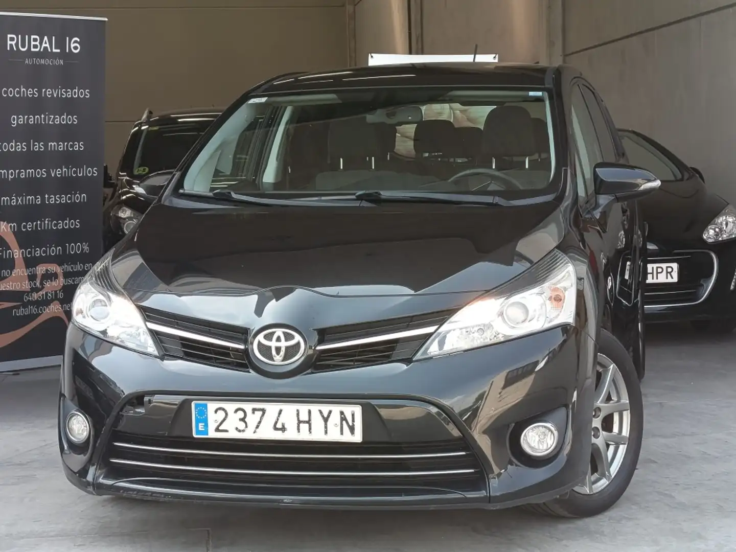 Toyota Verso 115D Advance 7pl. Negro - 1