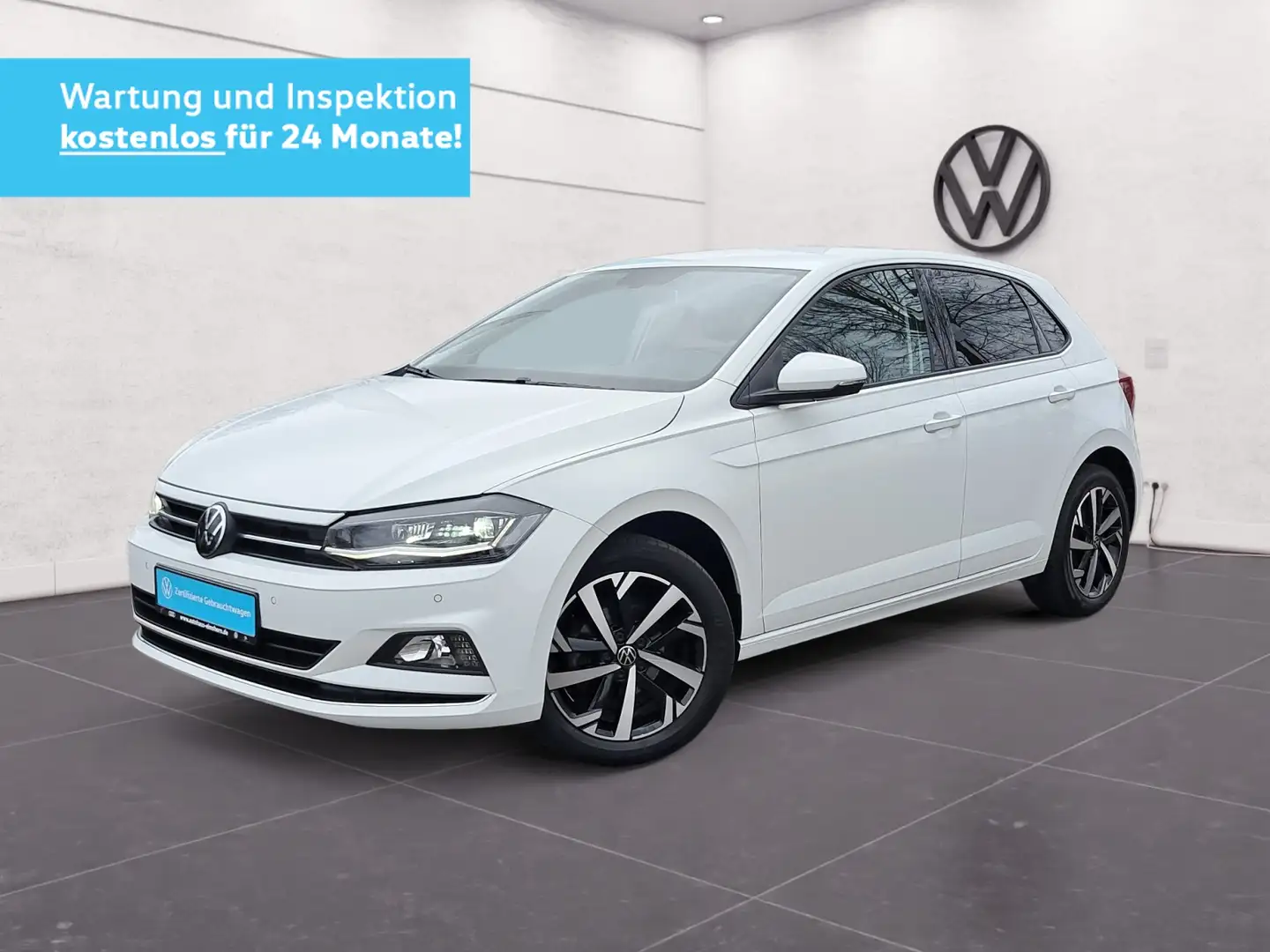 Volkswagen Polo Highline 1.0 TSI 3,99% NAV LED PDC SHZ Weiß - 2