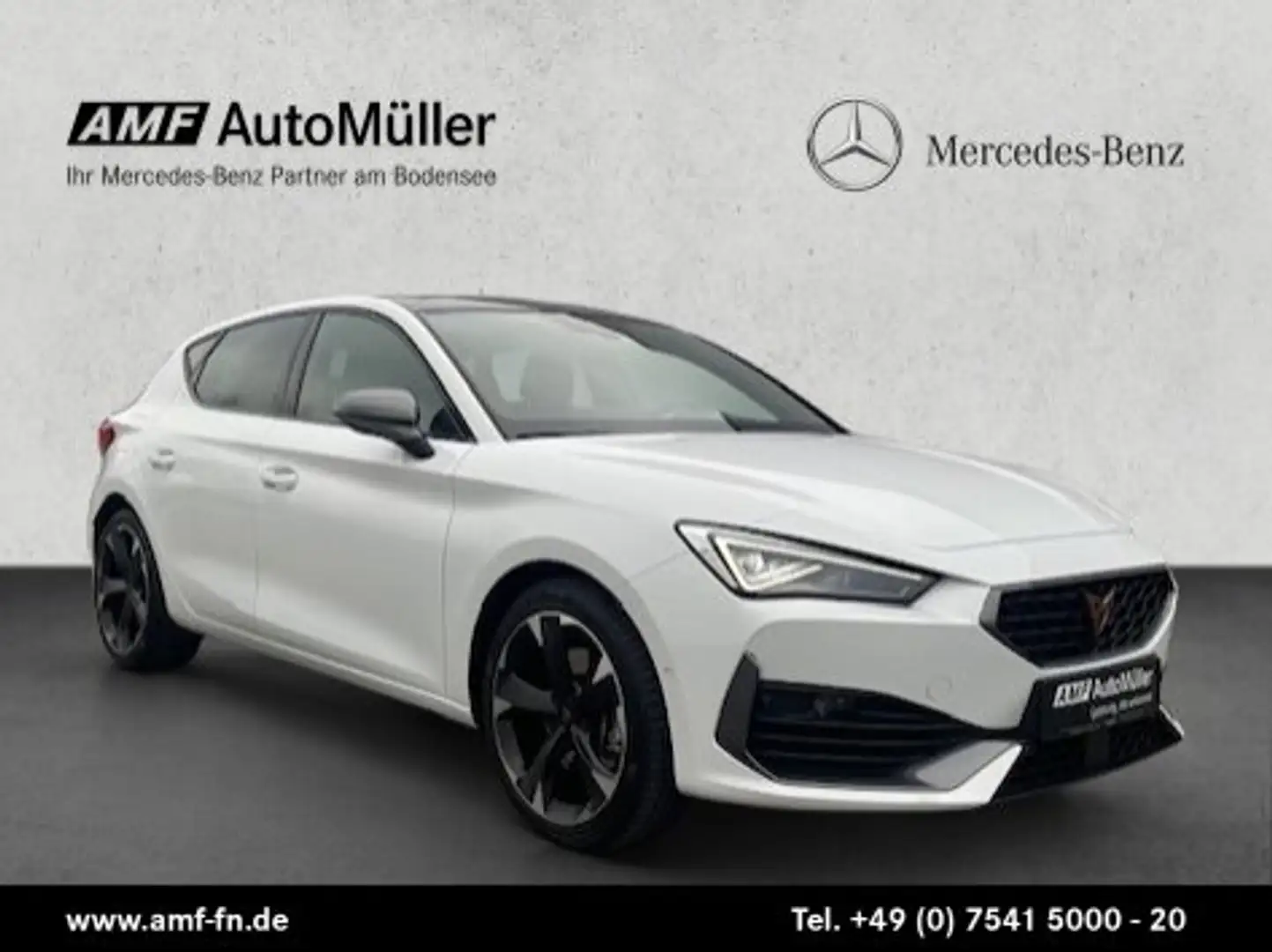 CUPRA Leon LEON 2.0 TSI PANO VISION-PLUS NAVI ACC KESSY RFK White - 2